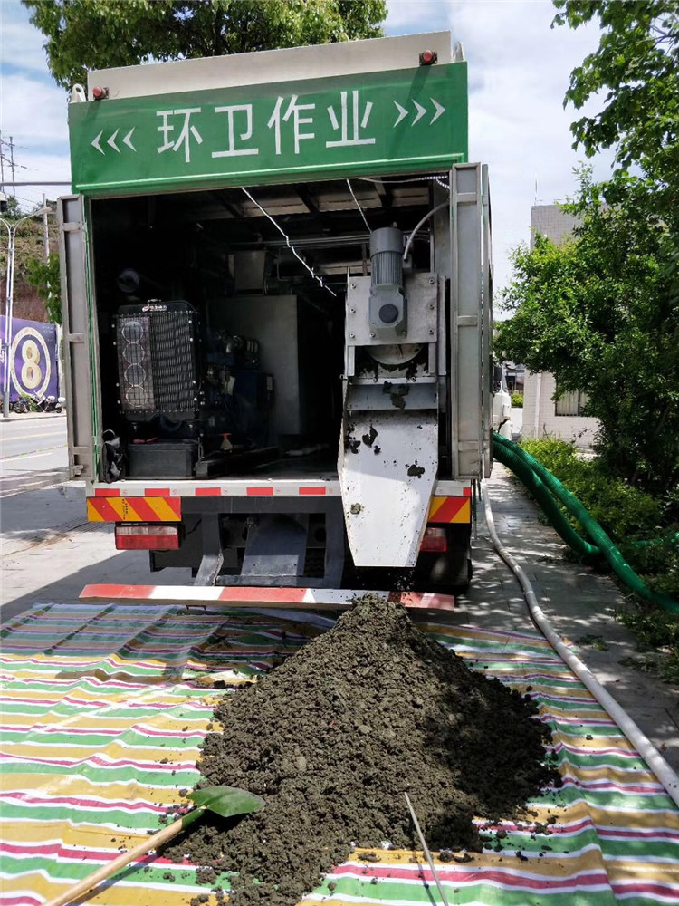 当阳淤泥干湿分离
